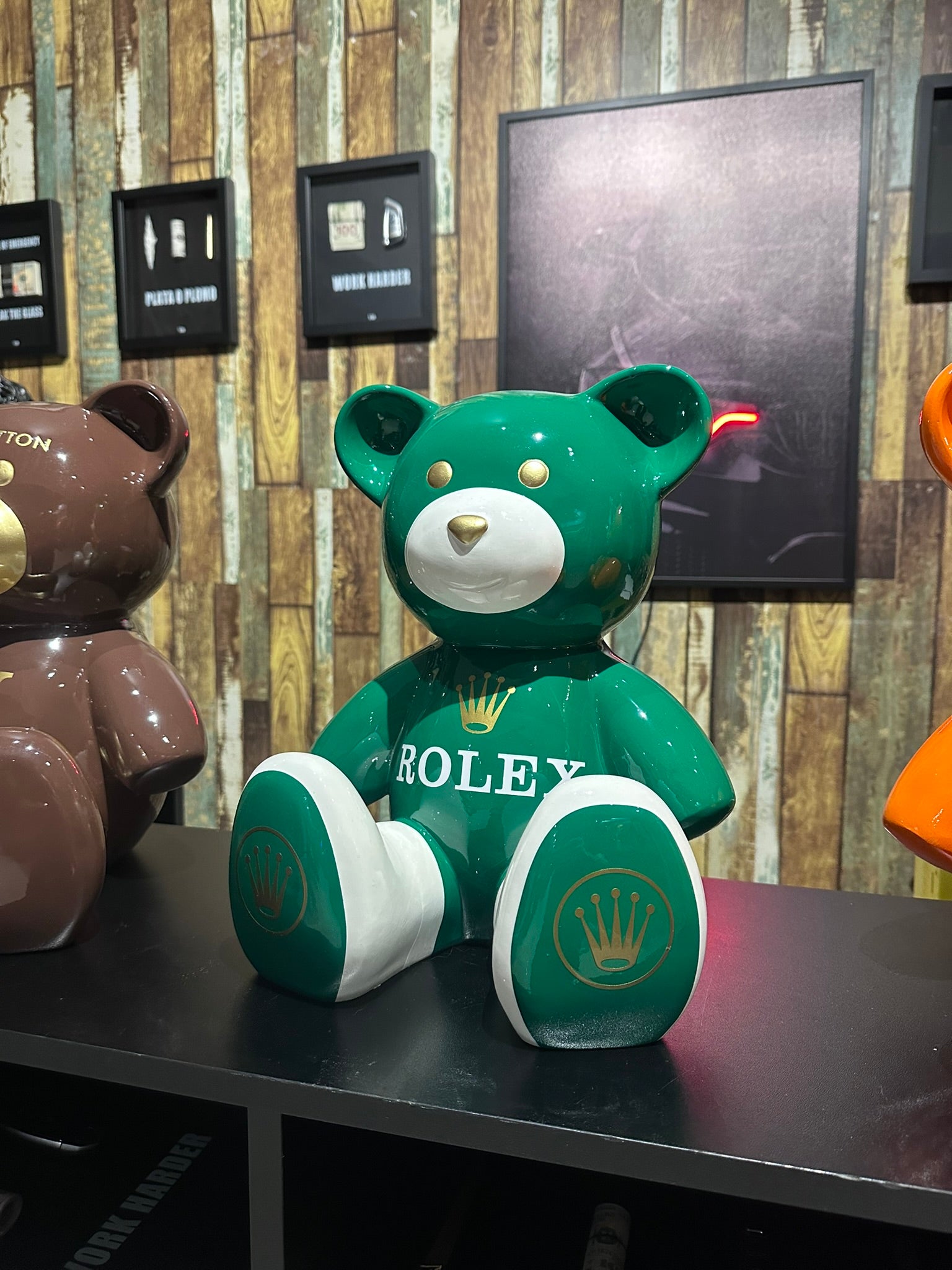 Luxury bear statue collection by GETRICH