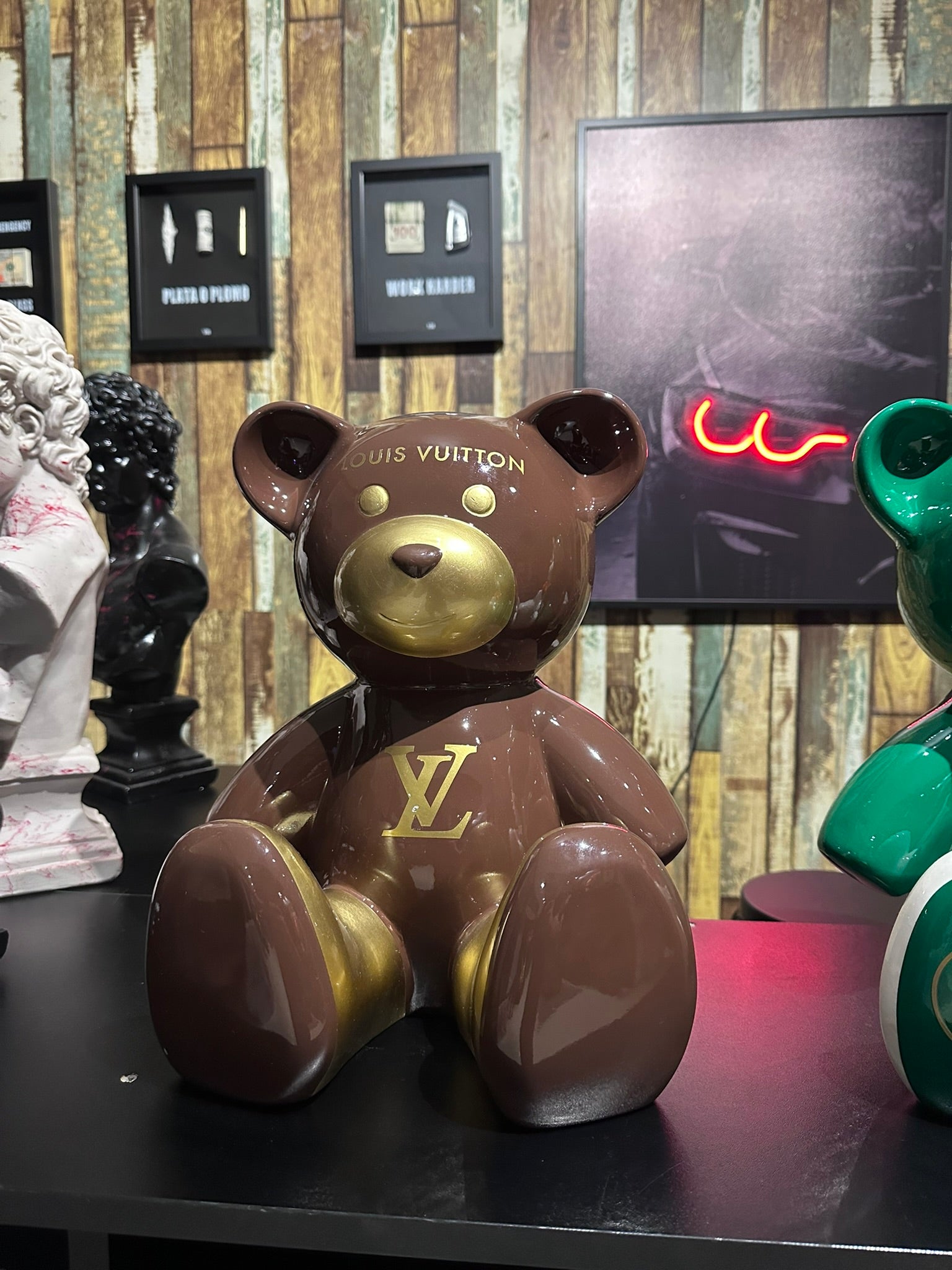 Luxury bear statue collection by GETRICH
